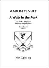 A Walk in the Park Orchestra sheet music cover